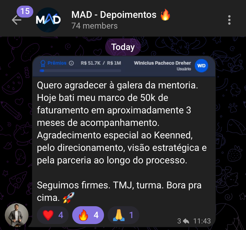 Depoimento de aluno 7